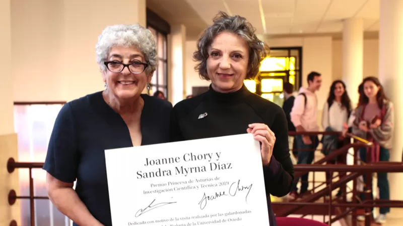 Díaz fue premiada junto a la bióloga estadounidense Joanne Chory, también especializada en plantas con el premio Princesa de Asturias